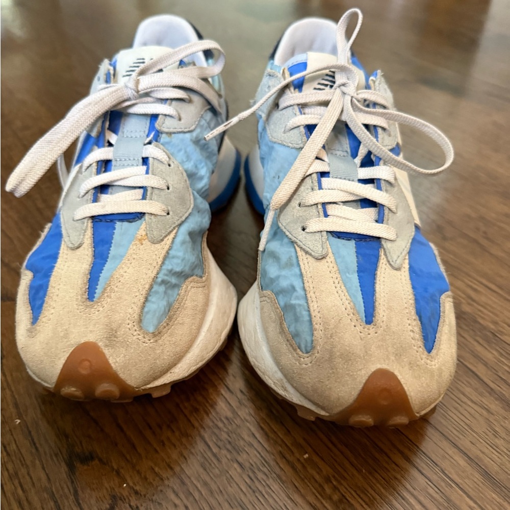 New Balance Blue and Beige Athletic Shoes